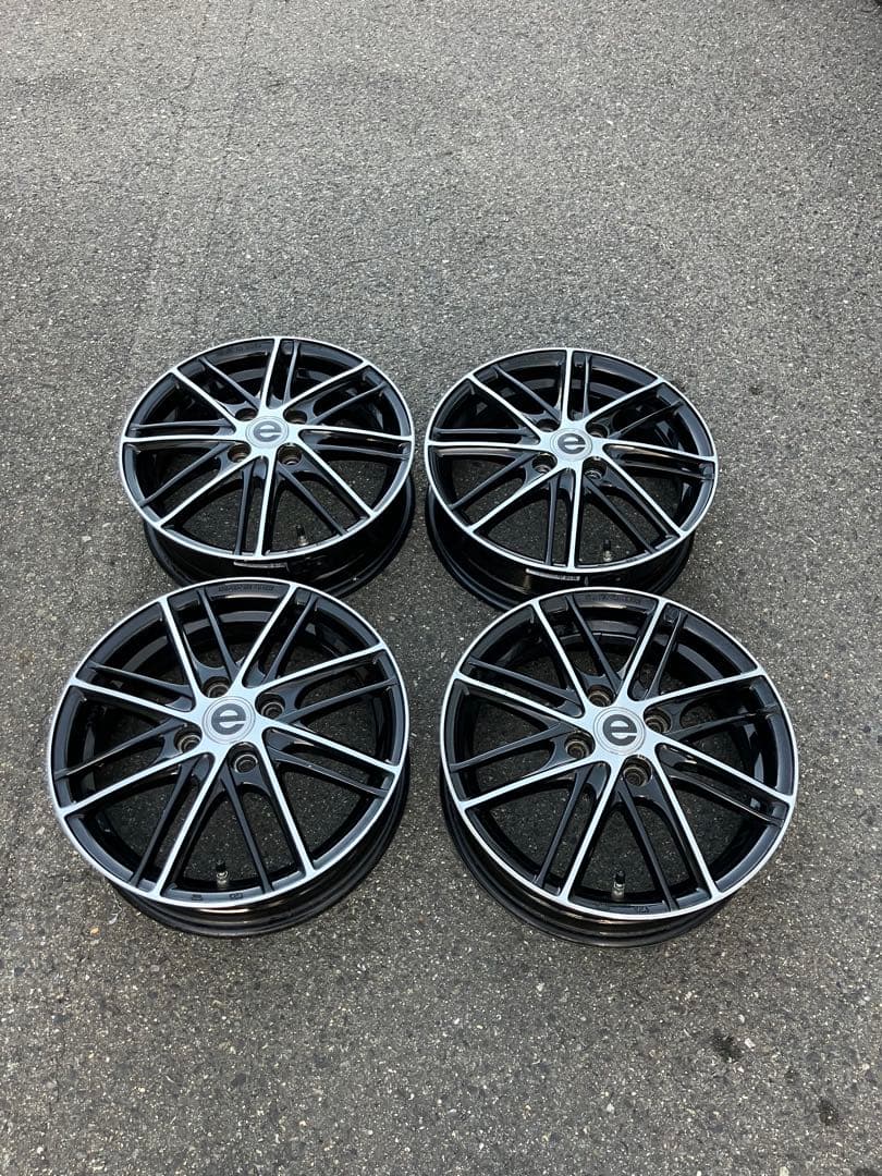 ECOFORME(日本製)4.5J ＋45 4H PCD100 15インチ　軽四