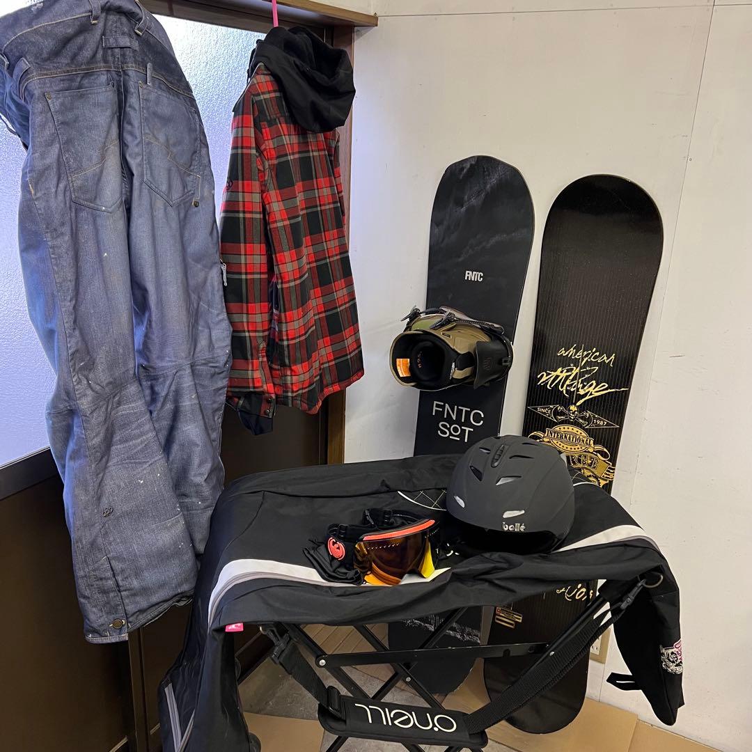FNTC Sot ゴーグル　ヘルメット　スノーボード入門豪華9点セット　グラトリ