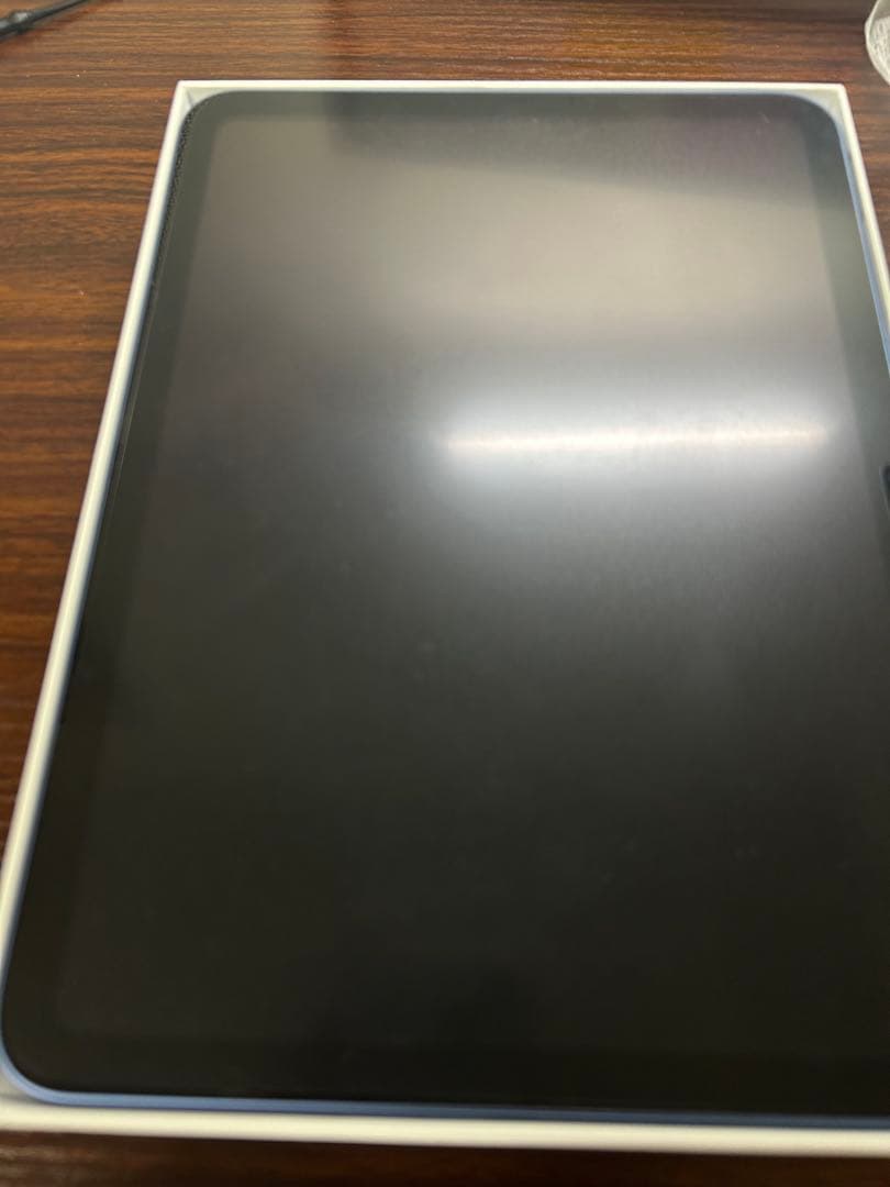 Apple iPad 10世代 ブルー 本体 Wi-Fi モデル カバー付き