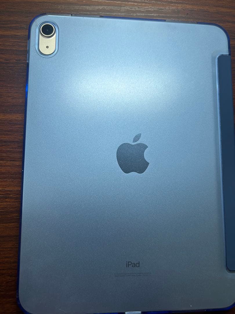 Apple iPad 10世代 ブルー 本体 Wi-Fi モデル カバー付き