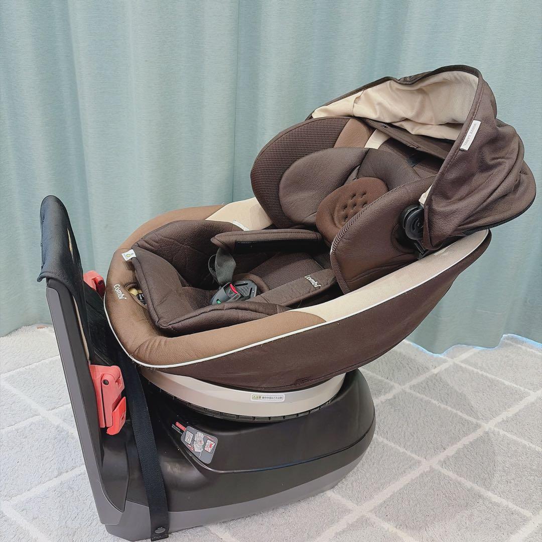 コンビ✨WL ネルーム エッグショック✨360℃回転式チャイルドシート