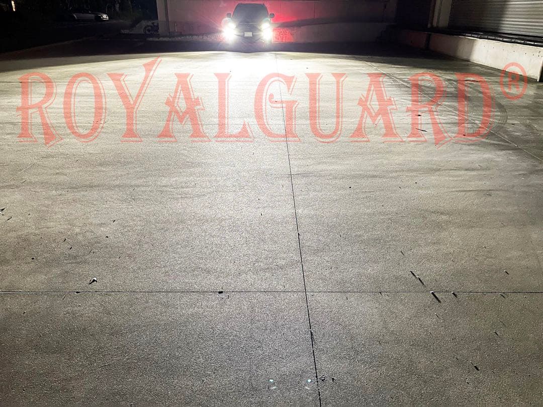 H8 H11 H16 LEDフォグ ホワイト　ロイヤルガード オメガ 爆光