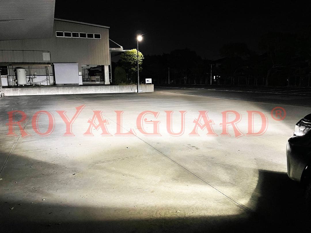 H8 H11 H16 LEDフォグ ホワイト　ロイヤルガード オメガ 爆光