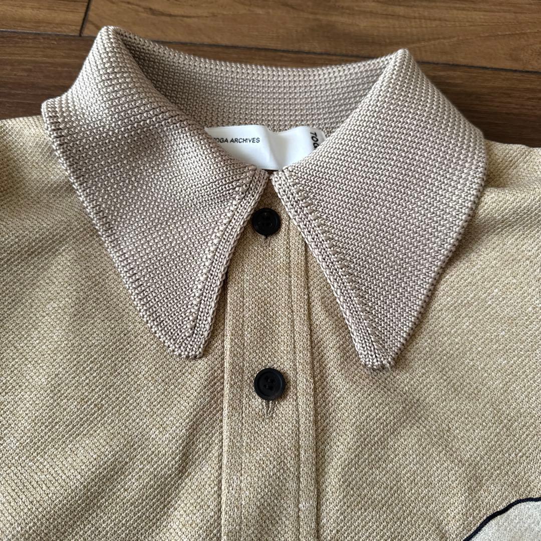 TOGA 袖フリルポロシャツ