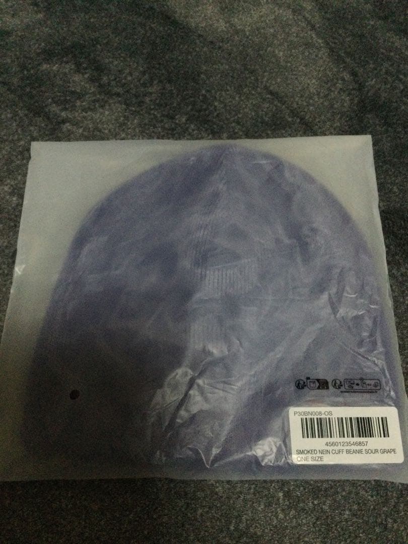 帽子 PALACE SMOKED NEIN CUFF BEANIE GRAPE