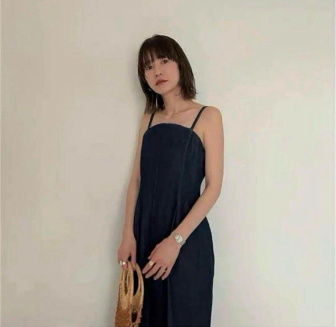 サロペット・オーバーオール・オールインワン CLANE ROUND CUT LOOSE ALL IN ONE