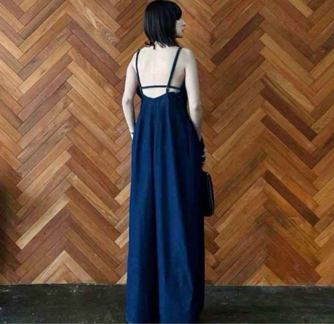 サロペット・オーバーオール・オールインワン CLANE ROUND CUT LOOSE ALL IN ONE