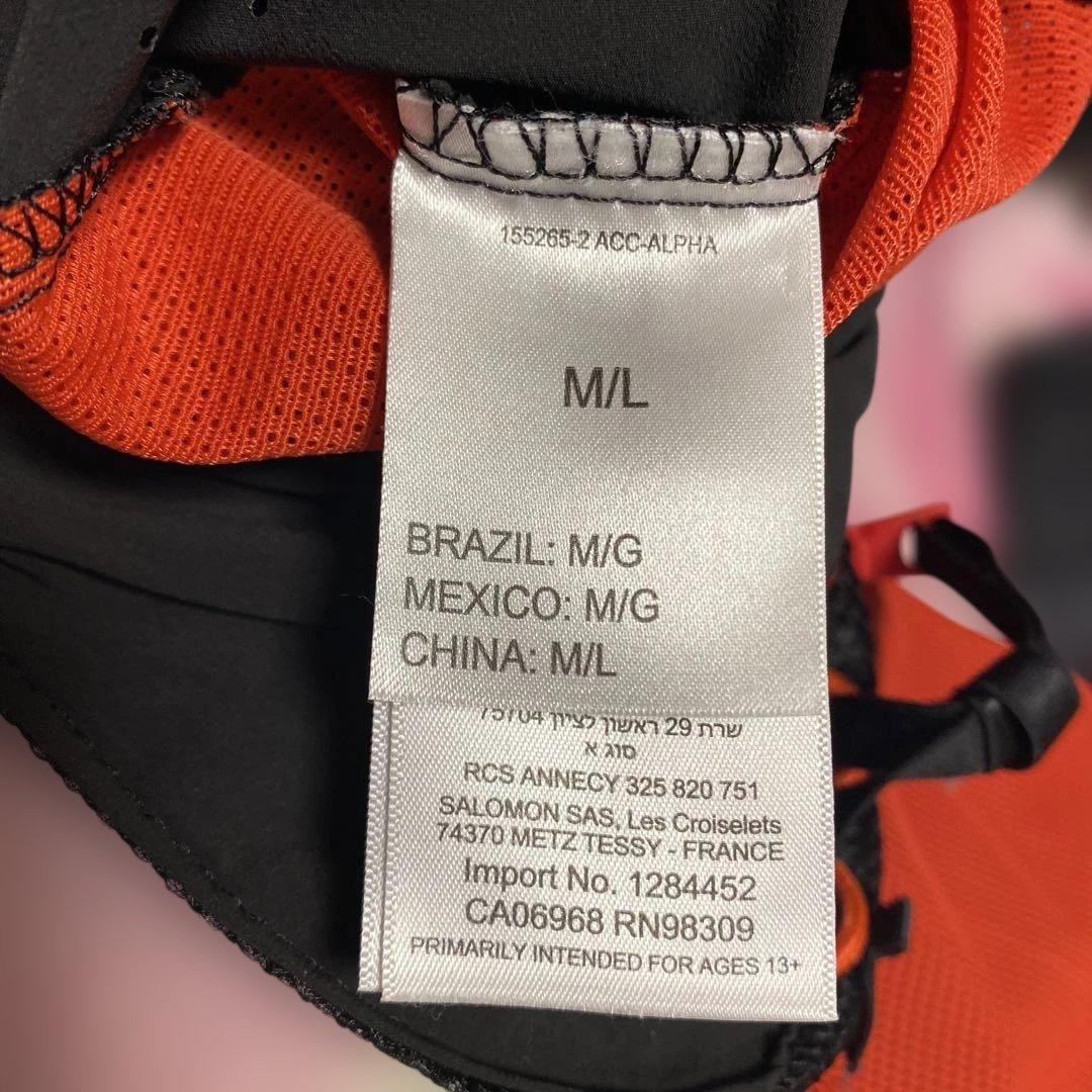 サロモン　アクティブスキン ブラック、SOURCEハイドレーション　セット　美品