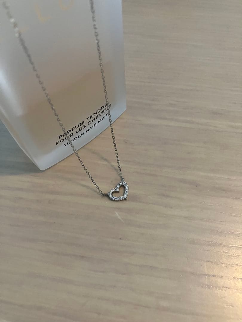 Vendome Aoyama Pt900ハートダイヤ