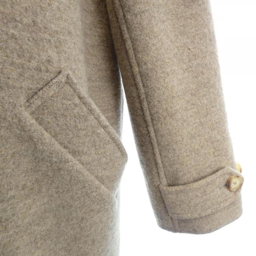 HERMES エルメス　ロゴ入り　厚手ピーコート