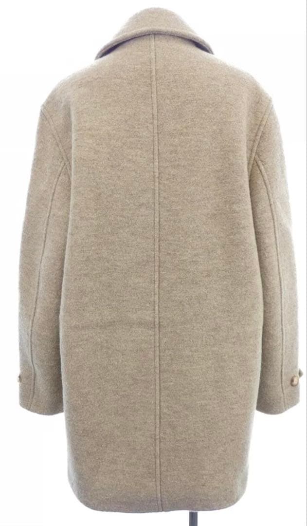 HERMES エルメス　ロゴ入り　厚手ピーコート