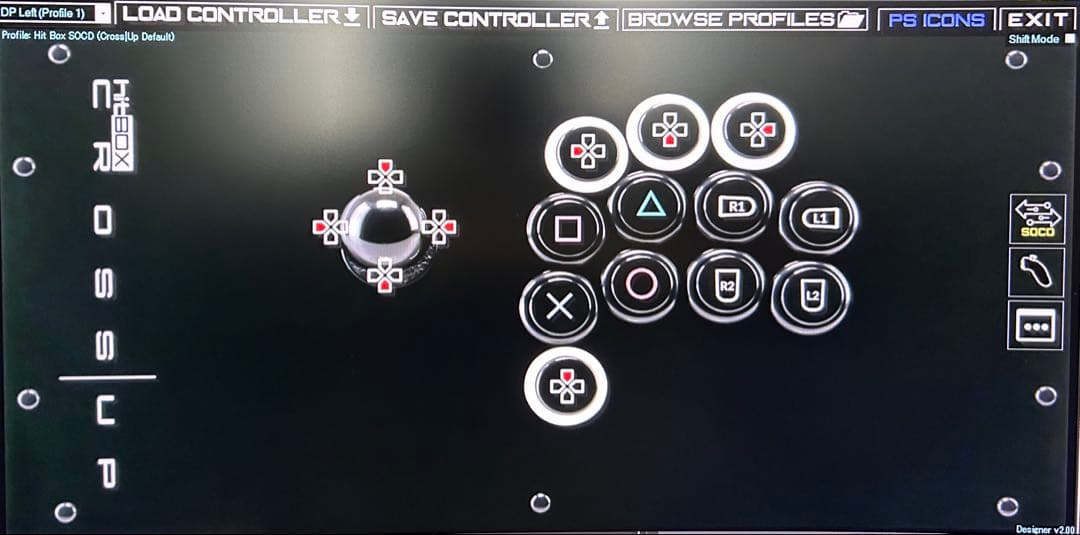 アケコン ヒットボックスクロスアップ