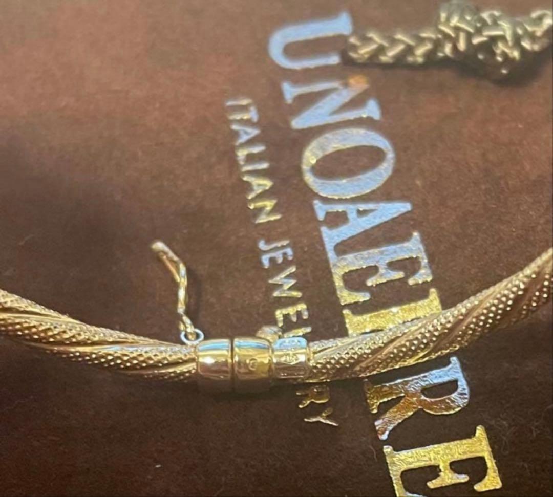 みいこ　K9製　ツイストデザイン　ブレス　金　喜平　純金　22K