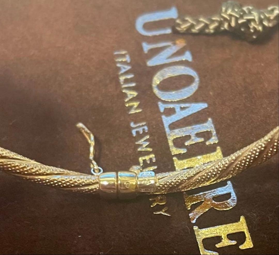 みいこ　K9製　ツイストデザイン　ブレス　金　喜平　純金　22K