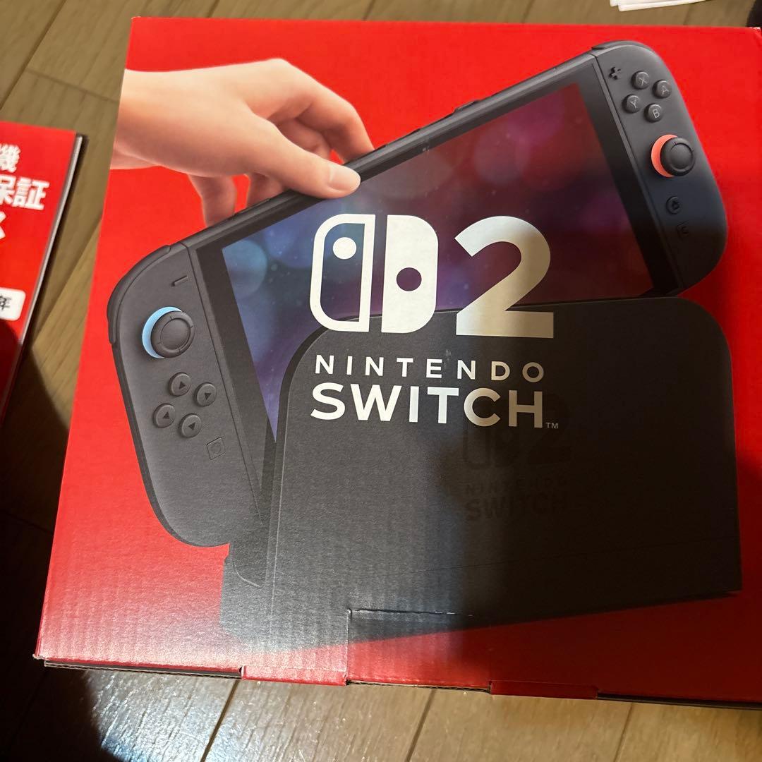 Nintendo Switch2 本体　国内専用　新品未使用　3年保証付