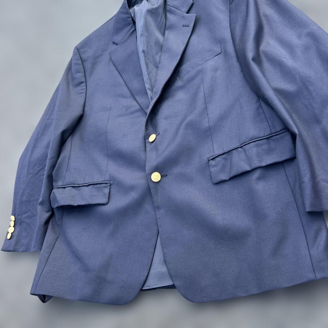 紺ブレ 90s Ralph Lauren 製 テーラードジャケット