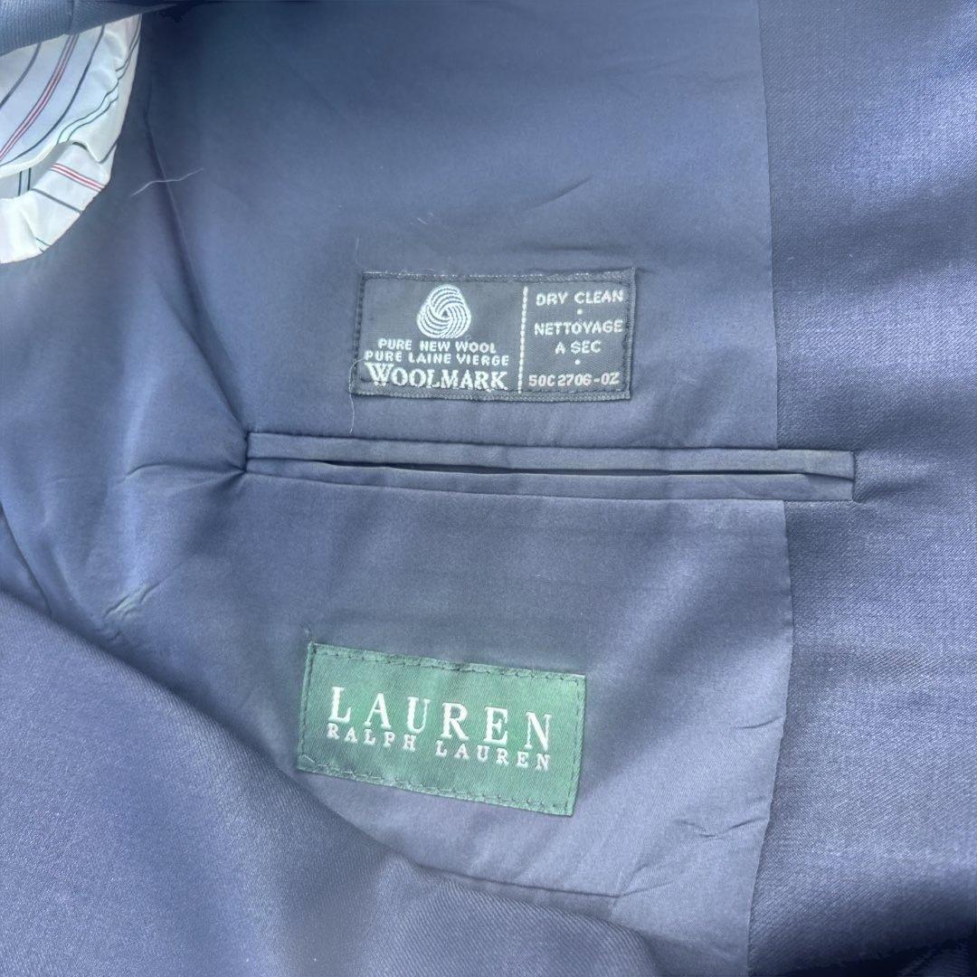 紺ブレ 90s Ralph Lauren 製 テーラードジャケット