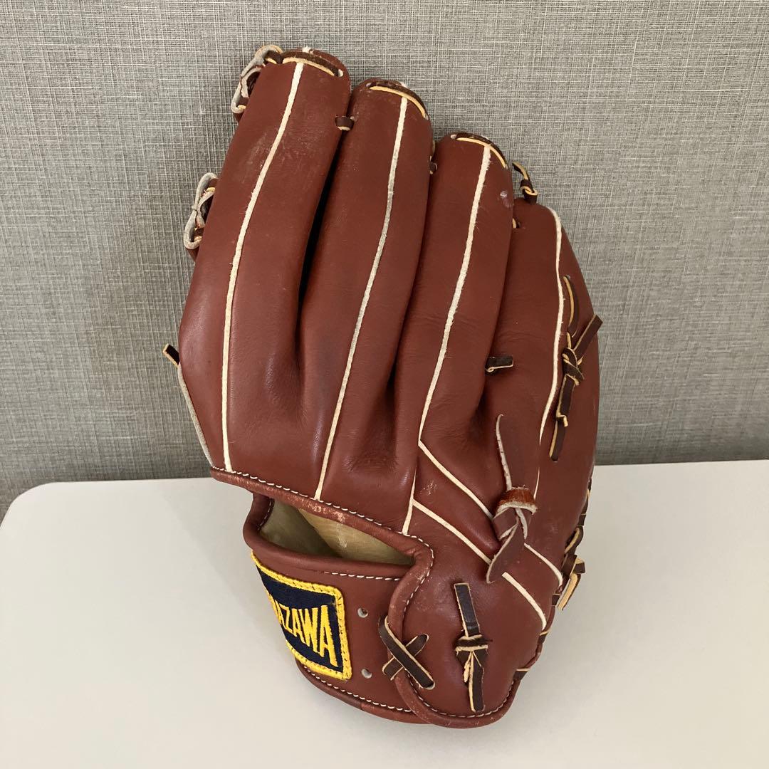左利き ブラウン 硬式グローブ レザー製