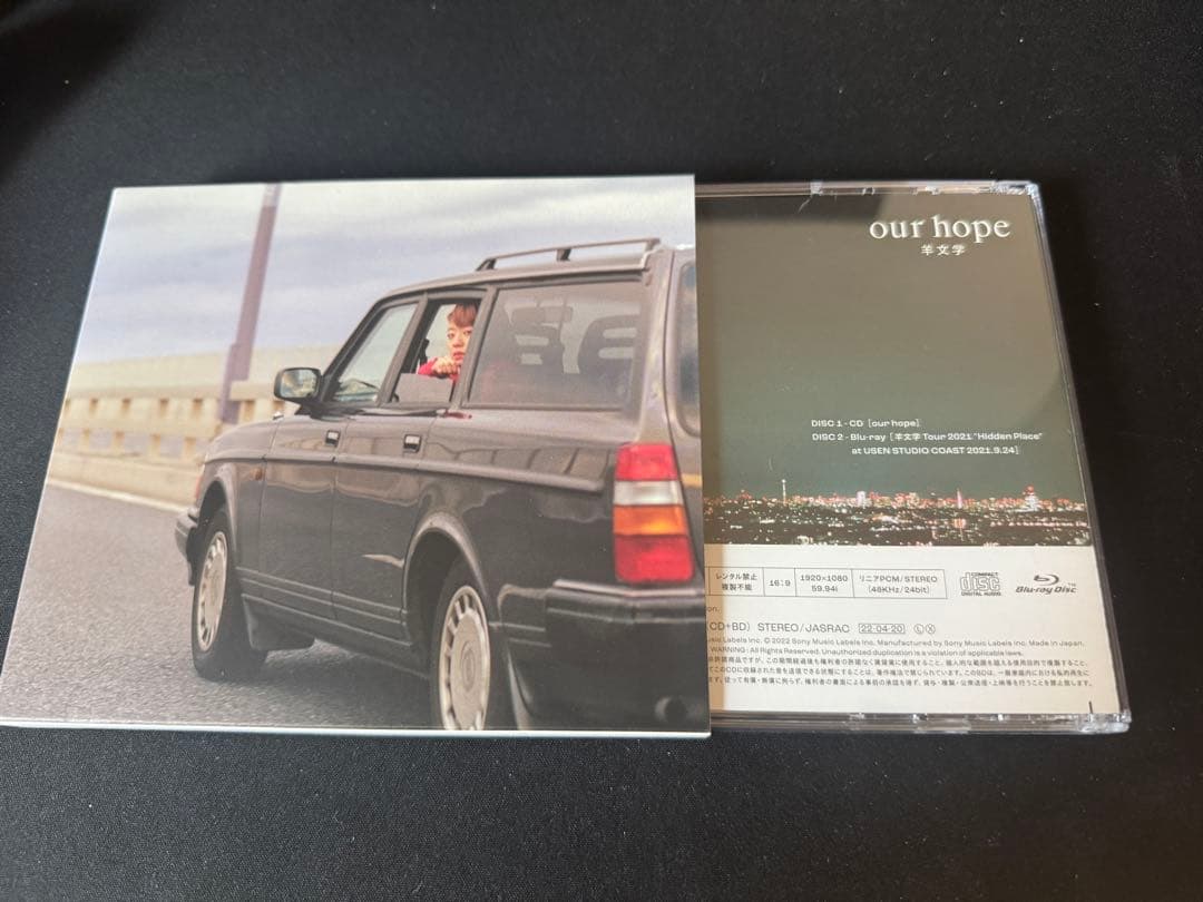 our hope 邦楽 CD 初回生産限定盤　羊文学　Blu-ray ブルーレイ