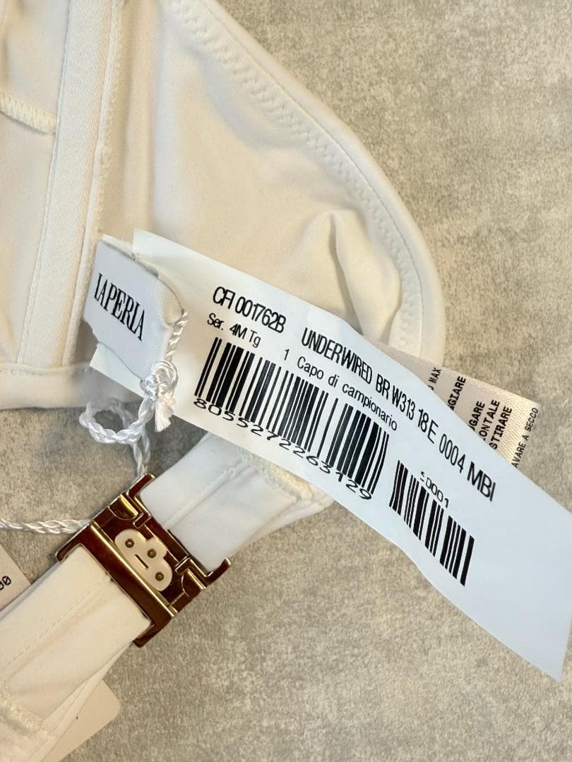 La Perla　ラペルラ　高級ビキニ上下セット　スパンコール刺繍未使用タグ付き