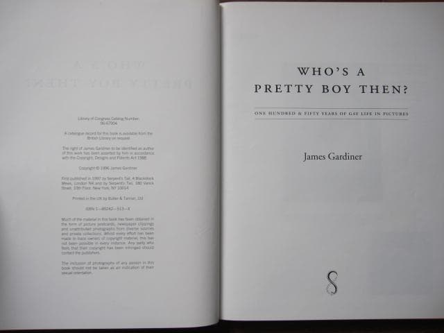 洋書 Who's a Pretty Boy Then?