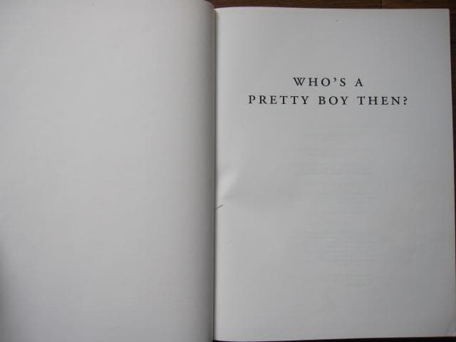 洋書 Who's a Pretty Boy Then?
