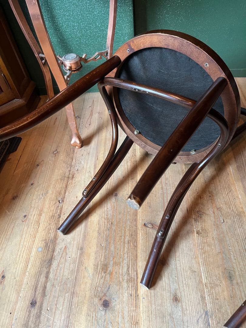 ベントウッドチェア 椅子 セット アンティーク 曲木 ビンテージ 昭和レトロ
