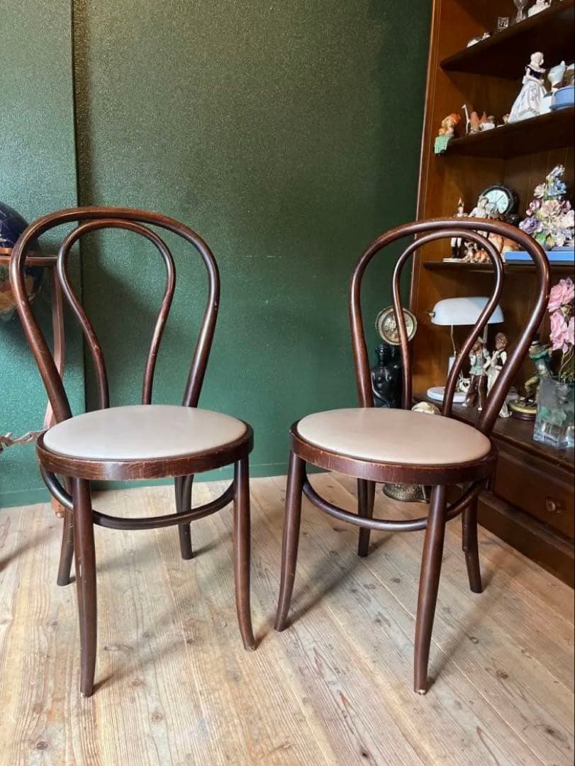 ベントウッドチェア 椅子 セット アンティーク 曲木 ビンテージ 昭和レトロ