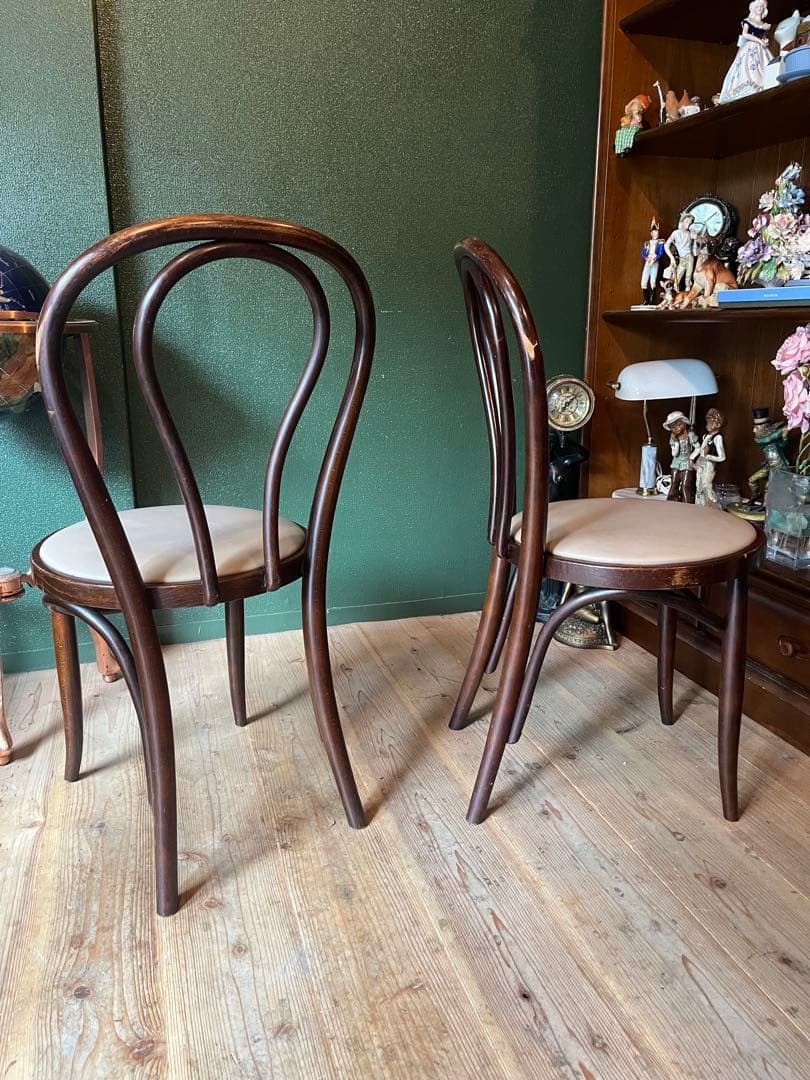 ベントウッドチェア 椅子 セット アンティーク 曲木 ビンテージ 昭和レトロ