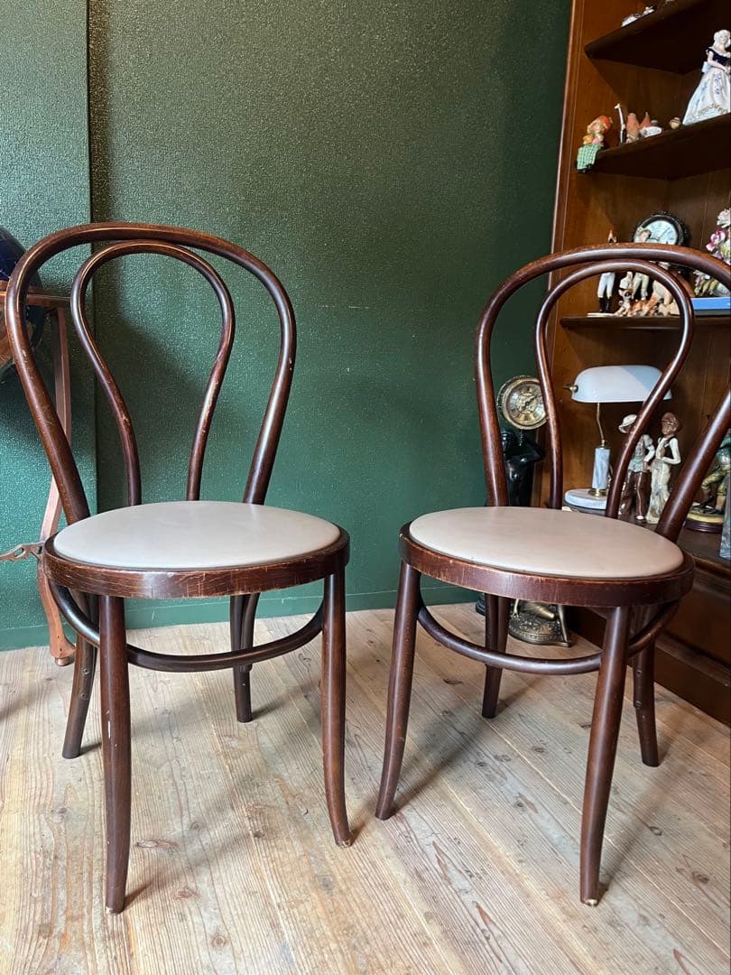 ベントウッドチェア 椅子 セット アンティーク 曲木 ビンテージ 昭和レトロ