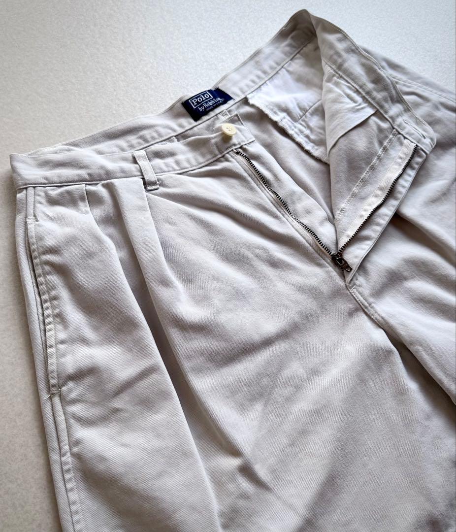 90s USA製 ラルフローレン ポロチノ ショートパンツ オールド ビンテージ