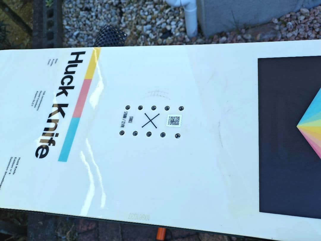 SALOMON HUCK KNIFE158 サロモンスノーボード板 ハックナイフ