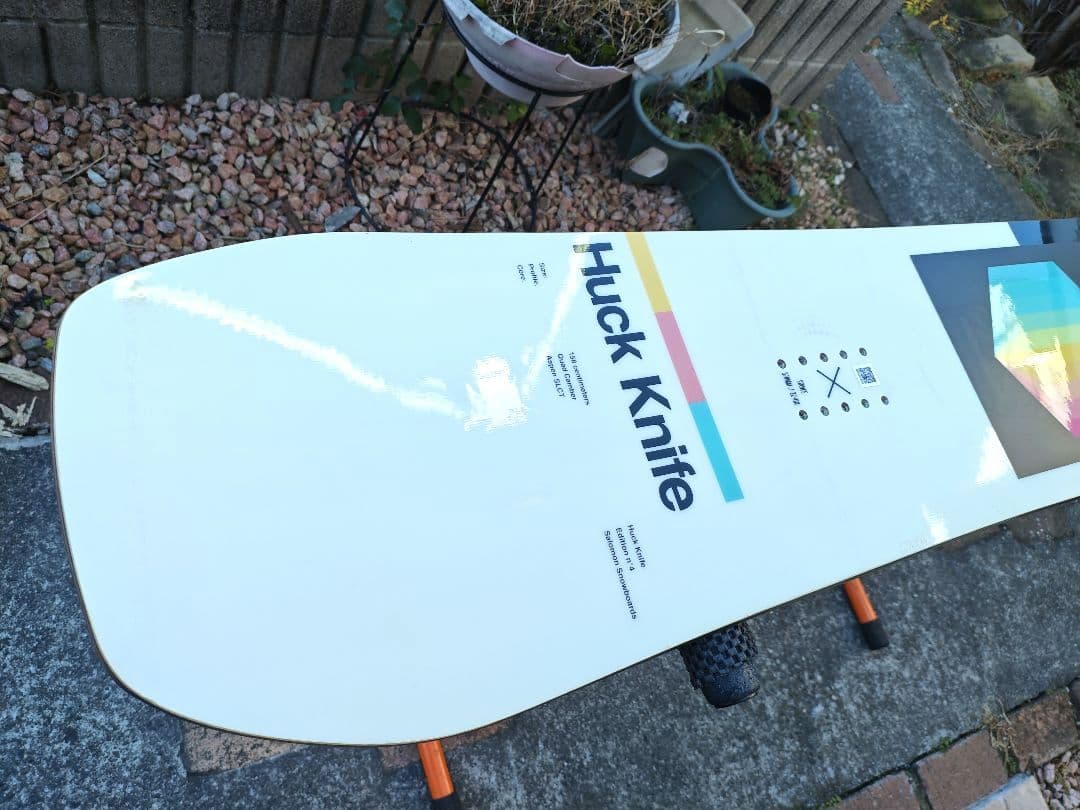 SALOMON HUCK KNIFE158 サロモンスノーボード板 ハックナイフ