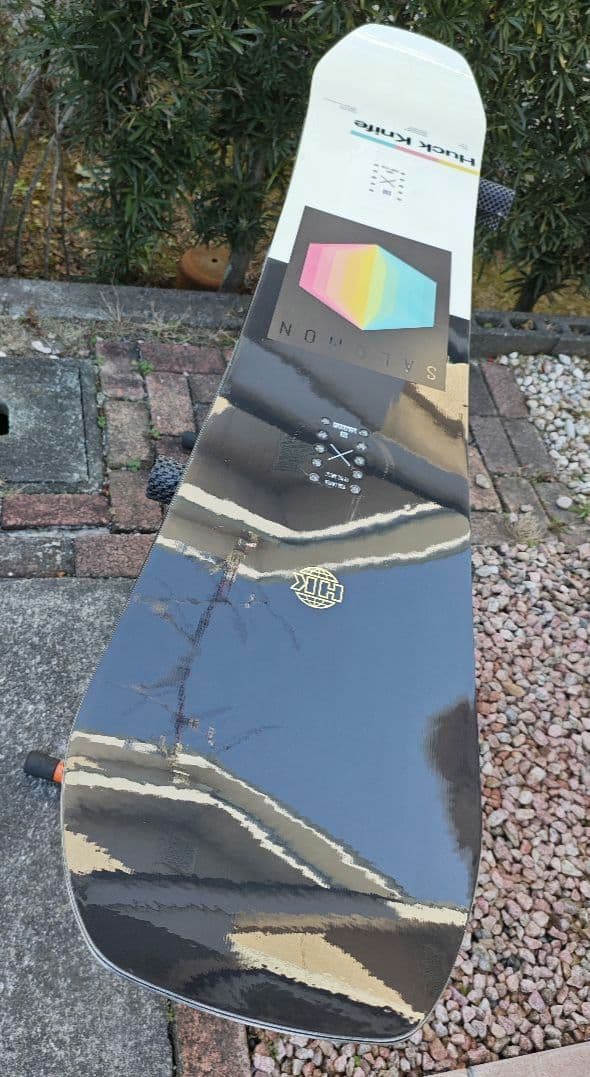 SALOMON HUCK KNIFE158 サロモンスノーボード板 ハックナイフ