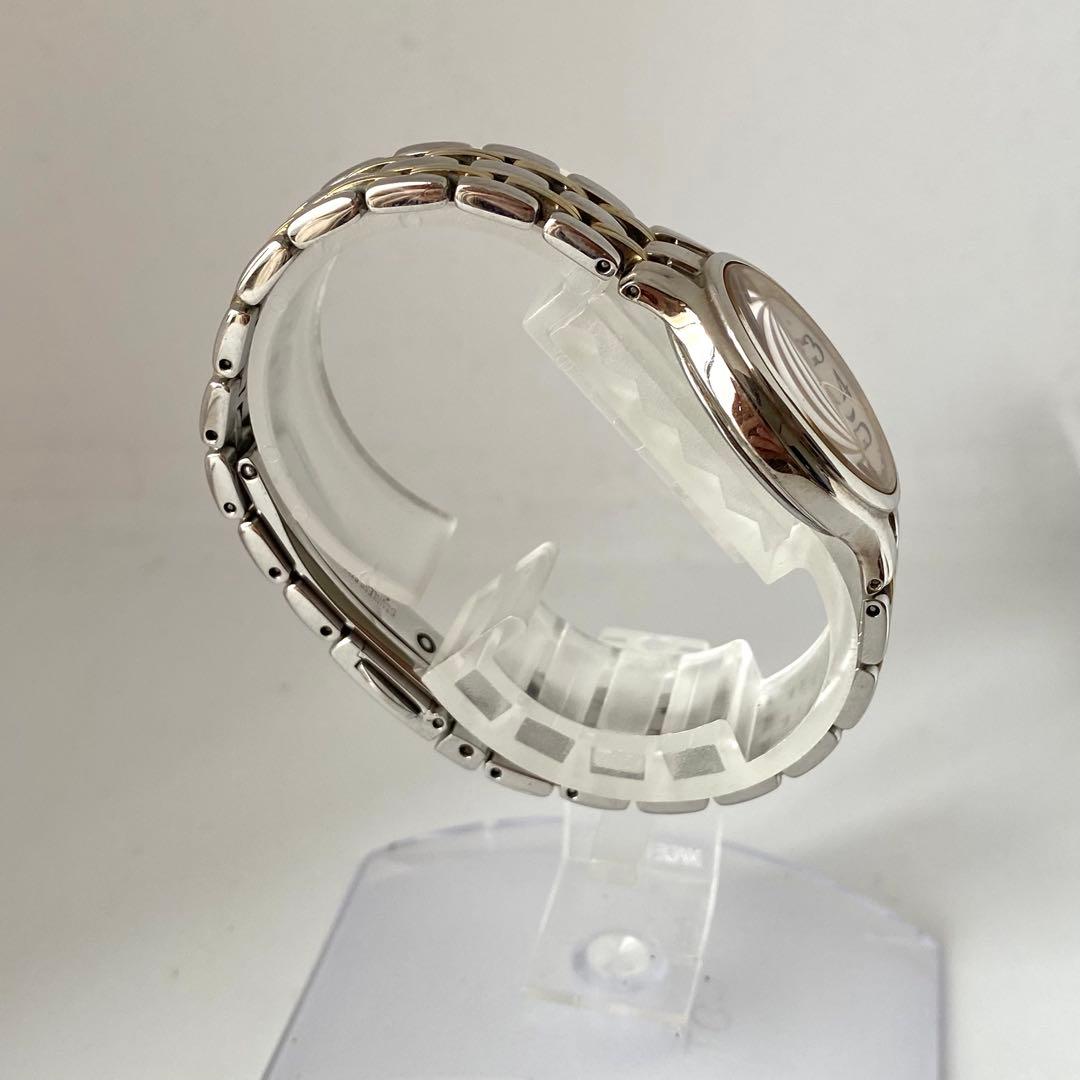 新品電池　SEIKO 腕時計　オーバル　コンビカラー