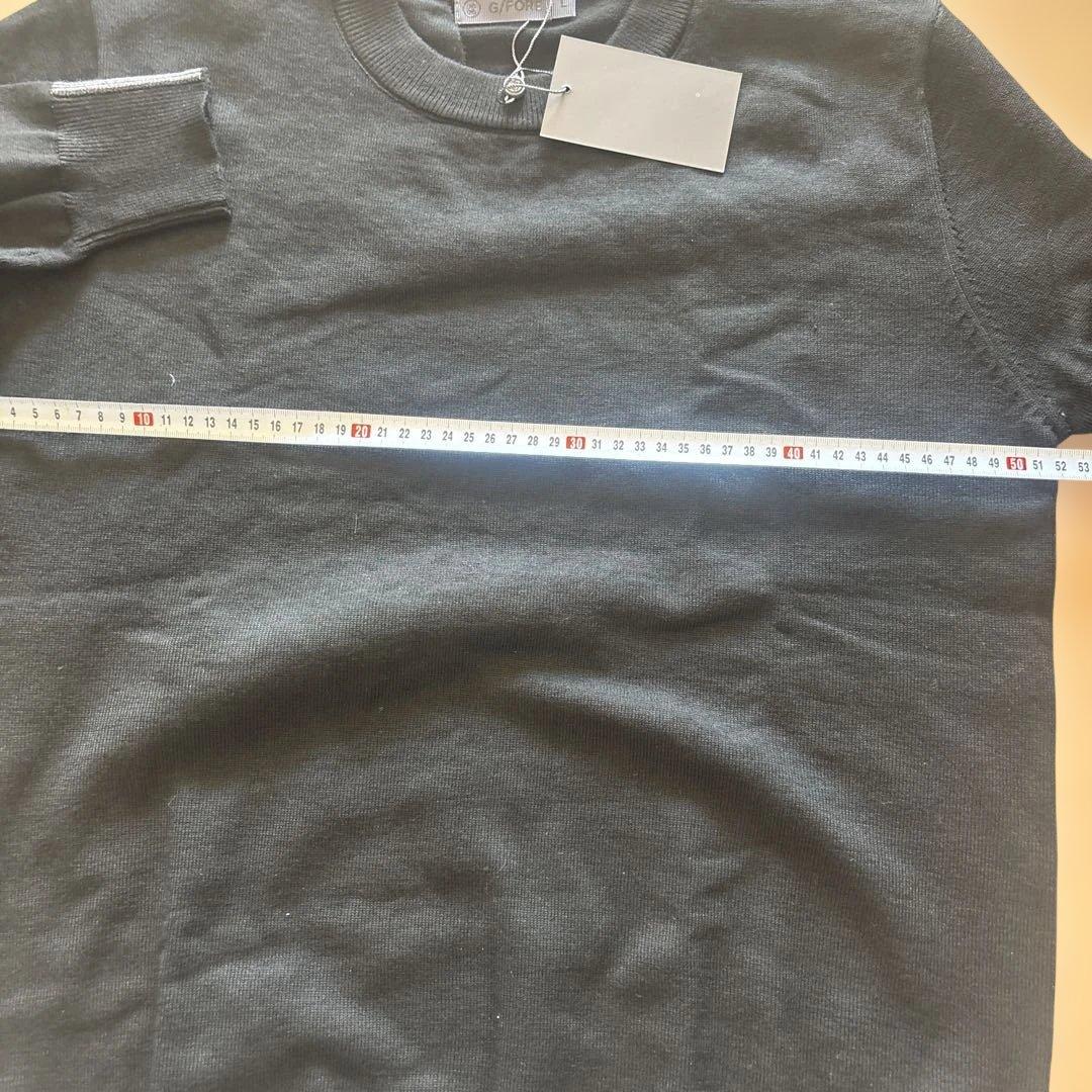 ★新品★ G/FORE ロゴ ブラック クルーネックセーター 秋冬