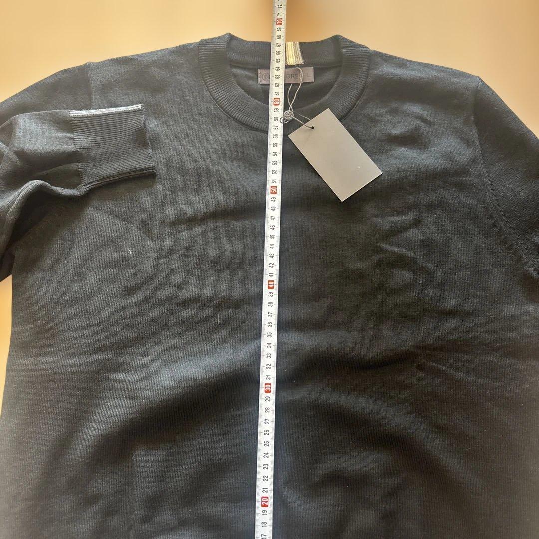 ★新品★ G/FORE ロゴ ブラック クルーネックセーター 秋冬