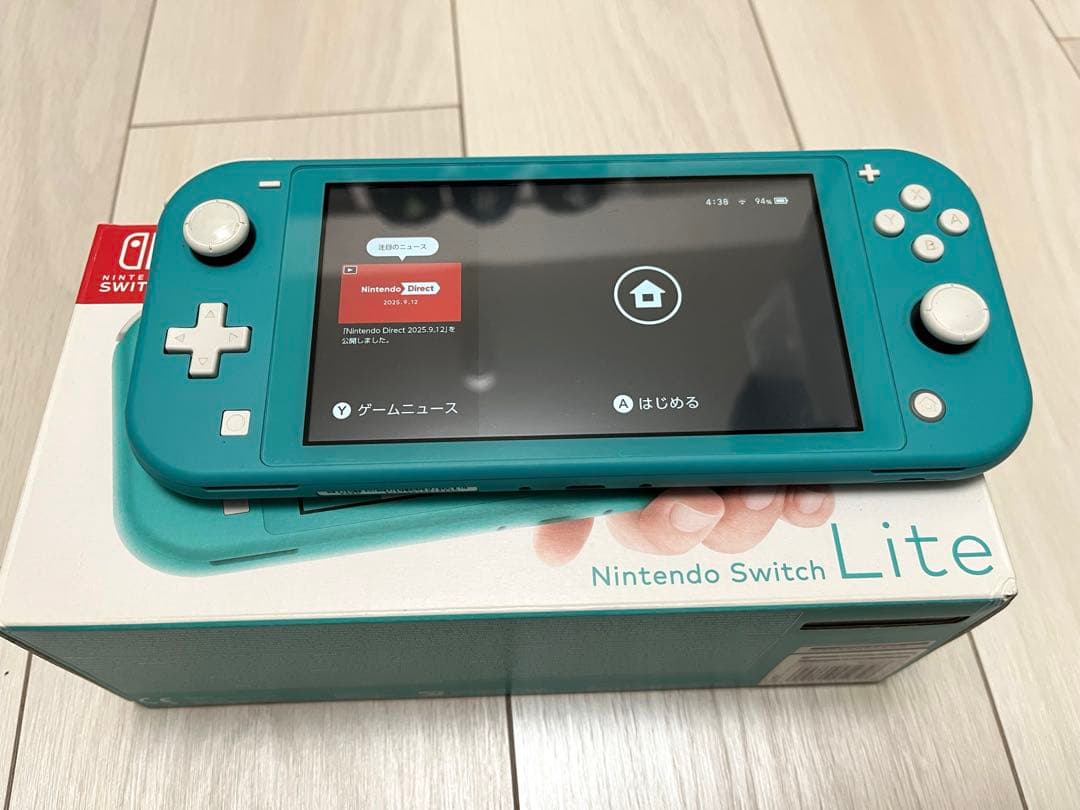 Nintendo Switch light 本体 ターコイズ
