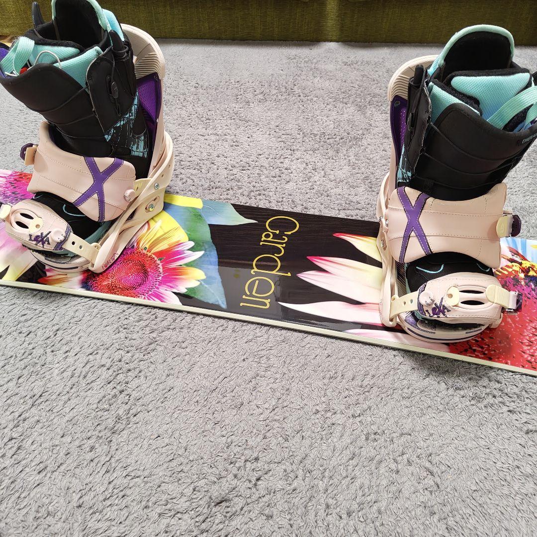 スノーボード　142センチ　バートン　LEXA レクサ　エメラルド