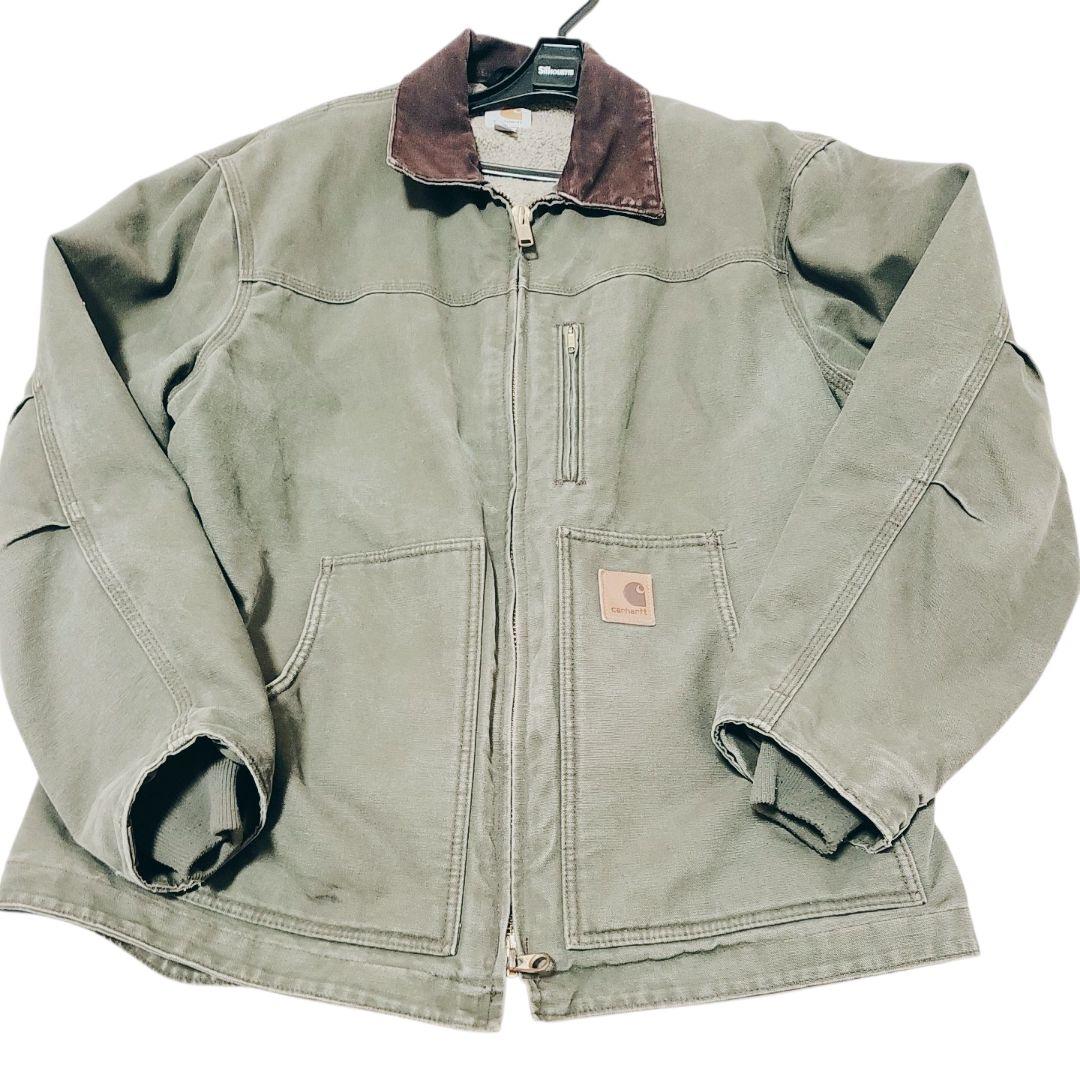 Carhartt カーハート カーキ デトロイトジャケット メキシコ製 フェード
