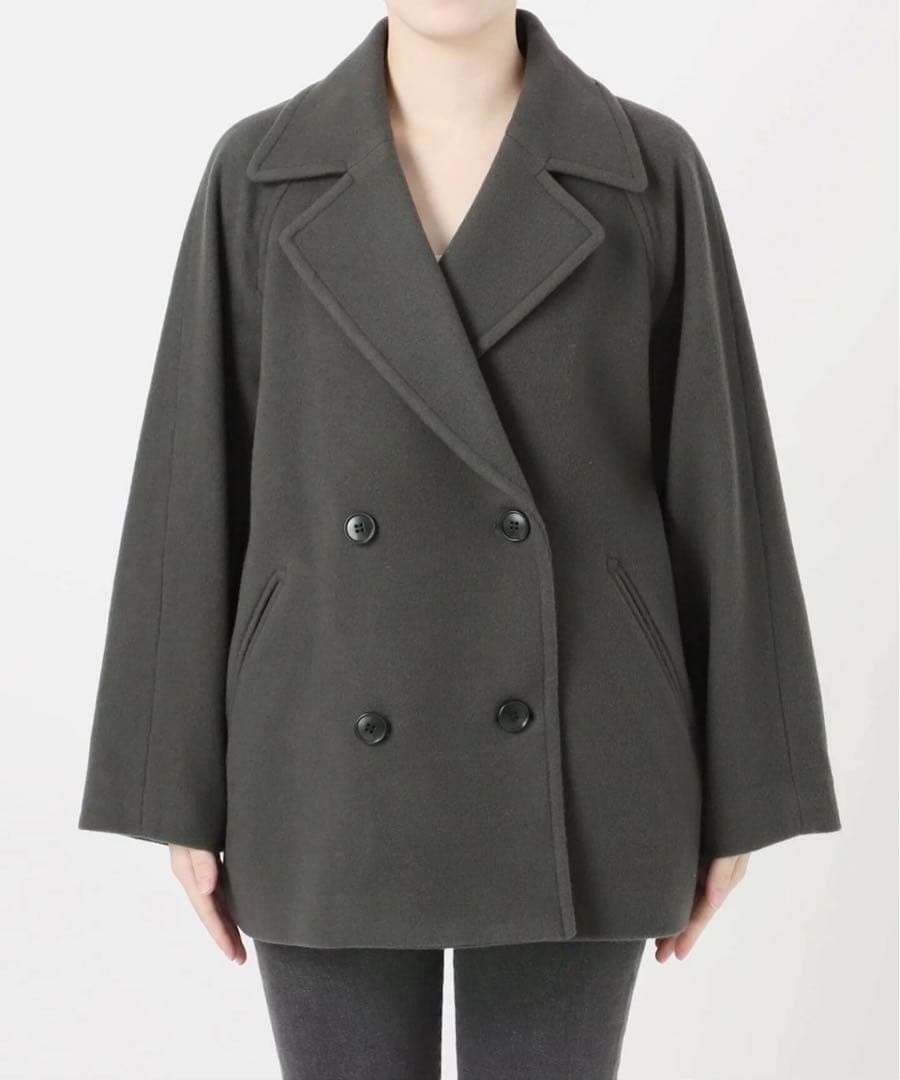 新品JOURNAL STANDARD relume 尾州ウール ショートPコート