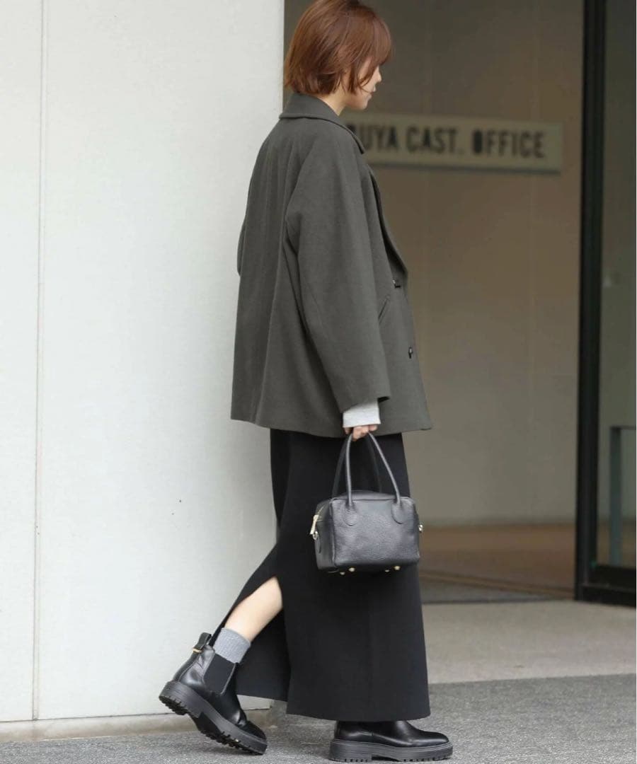 新品JOURNAL STANDARD relume 尾州ウール ショートPコート