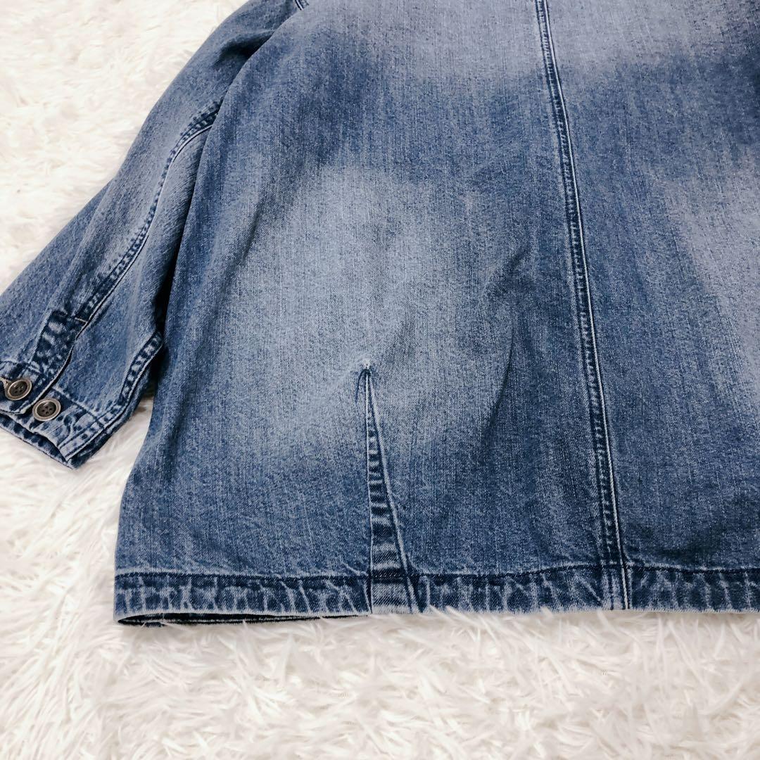 美品　ソウルベリー　なにかと頼れるデニムのジャケット　大きいサイズ