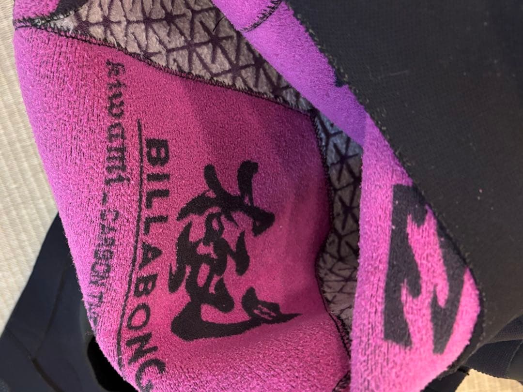 ビラボン　 セミドライウェットスーツ 極暖裏起毛