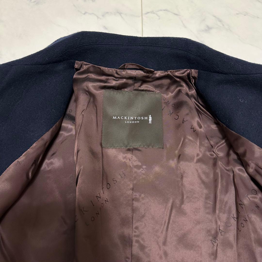 MACKINTOSH LONDON ファインウールナイロンコート　L