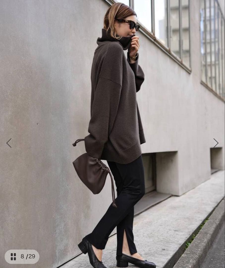 Deuxieme Classe Warm Zip レギンス パンツ　25SS