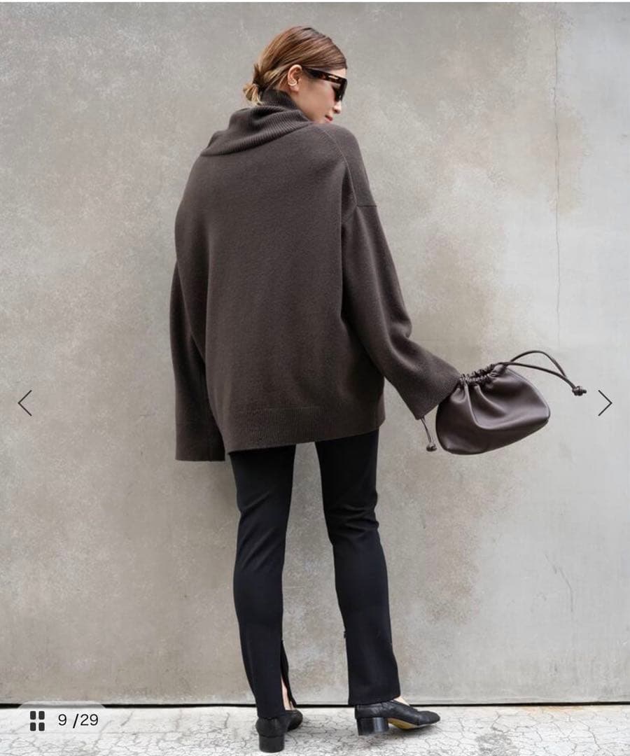 Deuxieme Classe Warm Zip レギンス パンツ　25SS