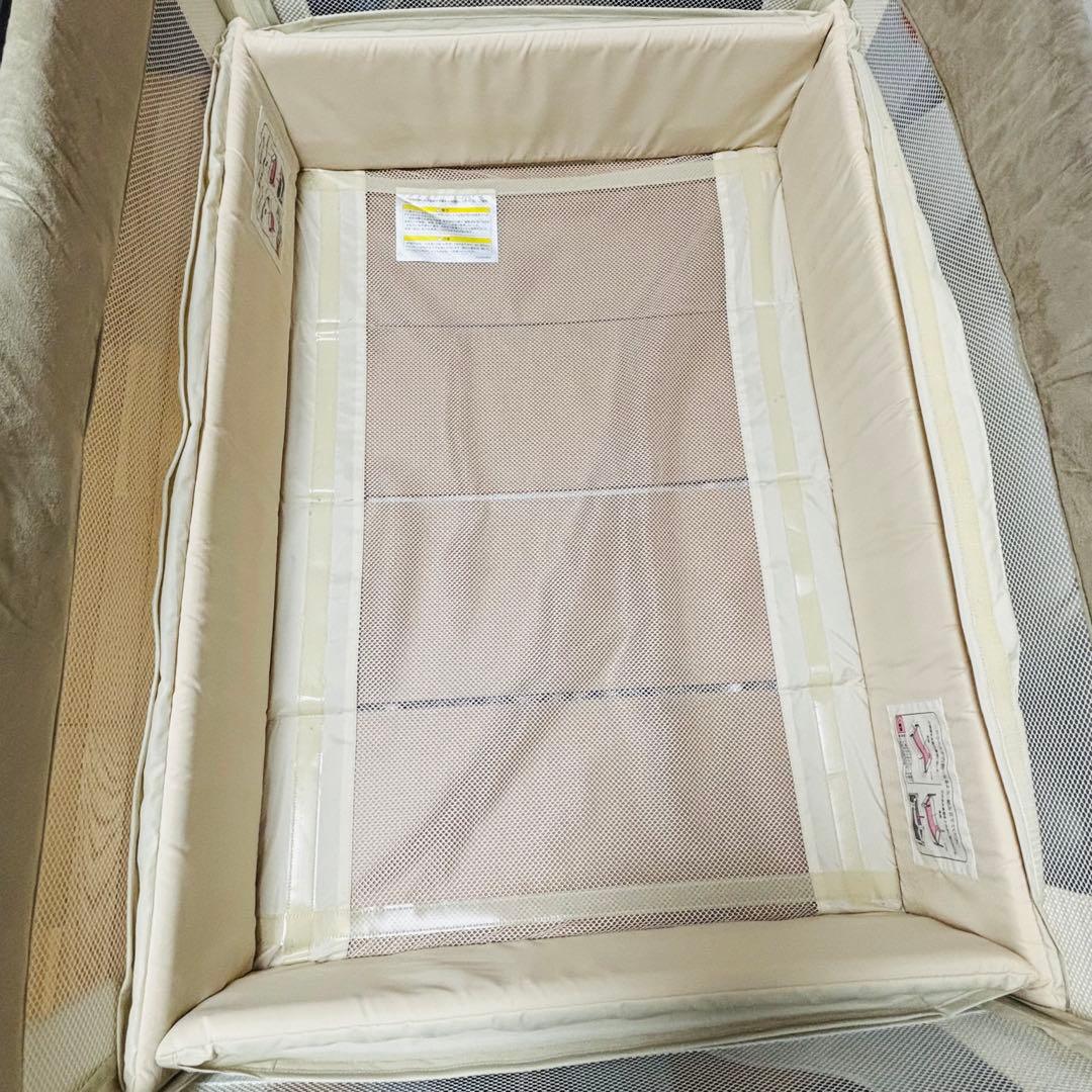 Aprica ココネルエアープラス ベビーベッド 折りたたみ 美品 66044