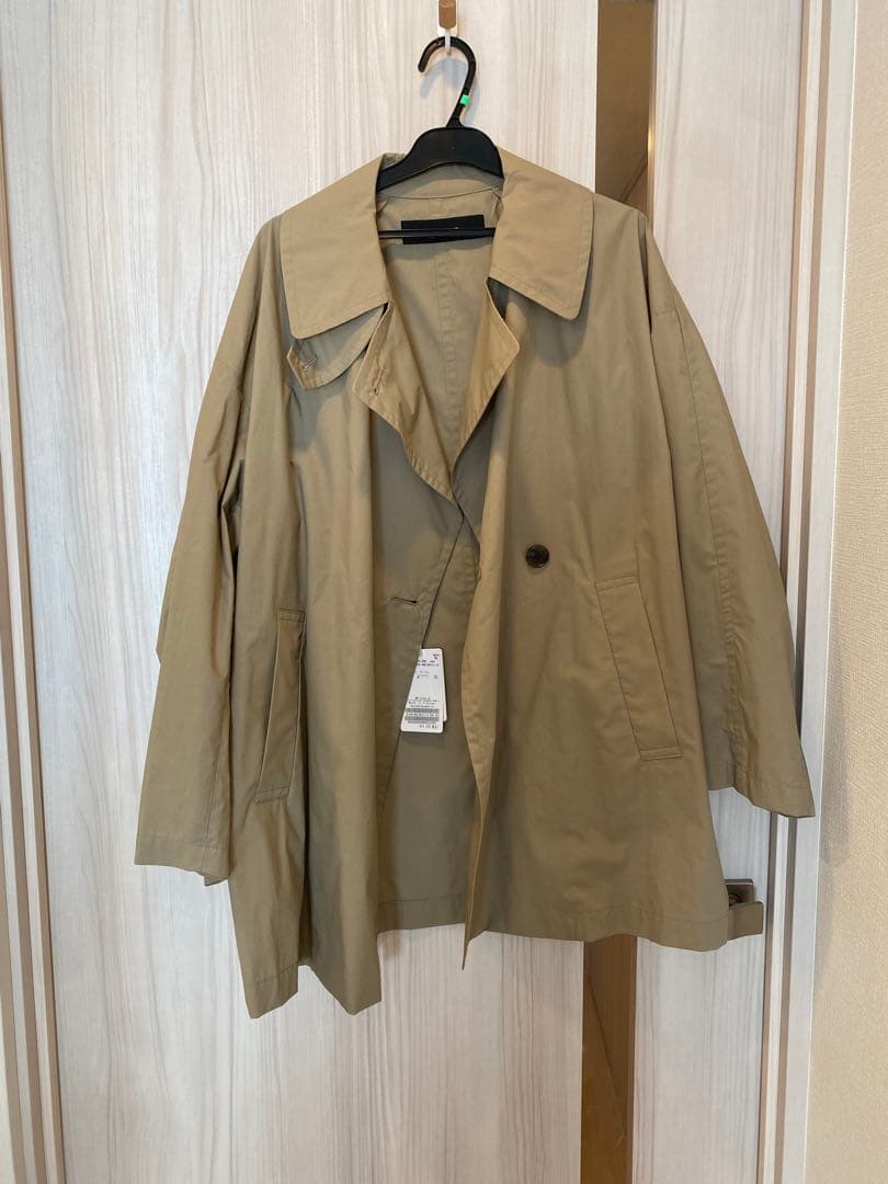 新品タグ付き　ドライクロスミドルバルカラーコート