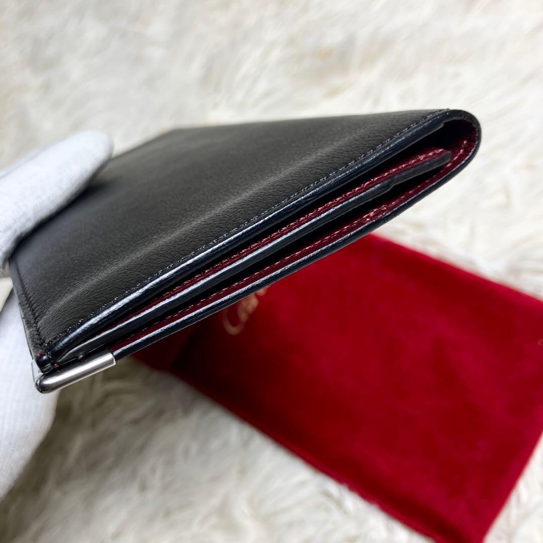 【未使用級】 カルティエ マストライン 二つ折り 保存袋付き